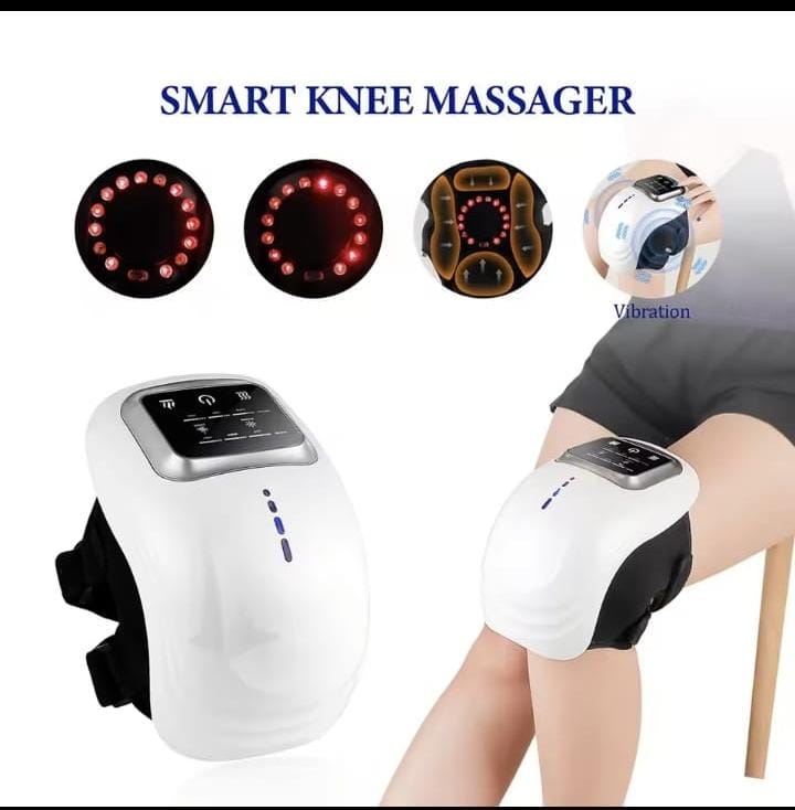 Smart Knee Massager – Pain Relief, Heat & Vibration Therapy
