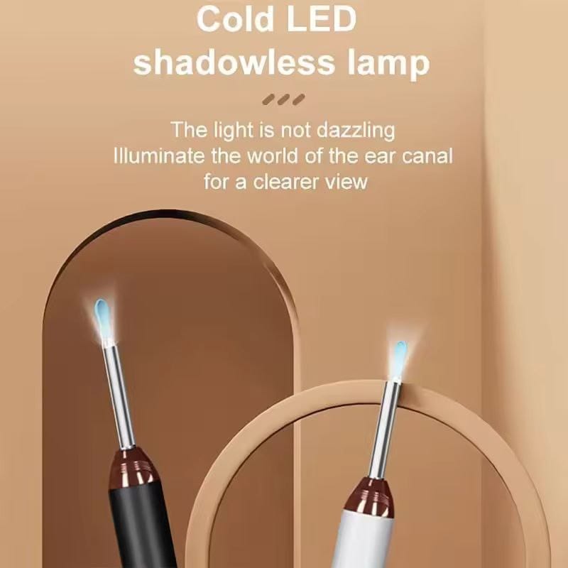 Smart Earwax Cleaner with 1080P Camera & LED Light