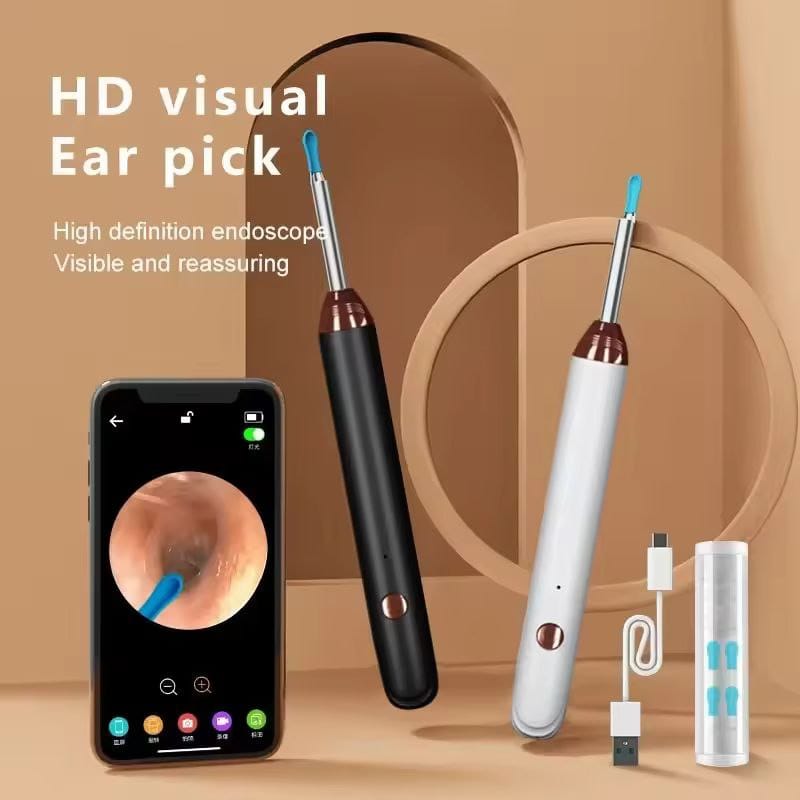Smart Earwax Cleaner with 1080P Camera & LED Light