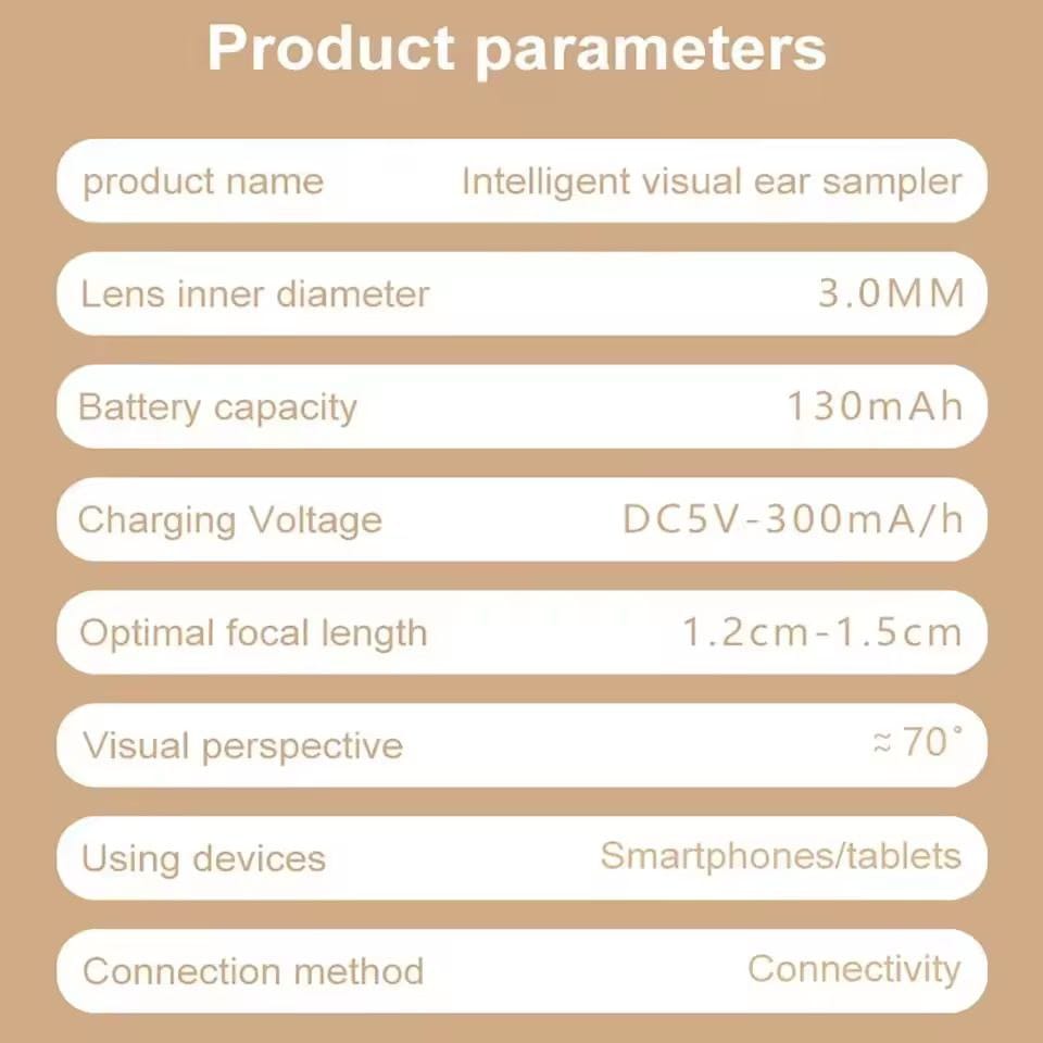 Smart Earwax Cleaner with 1080P Camera & LED Light